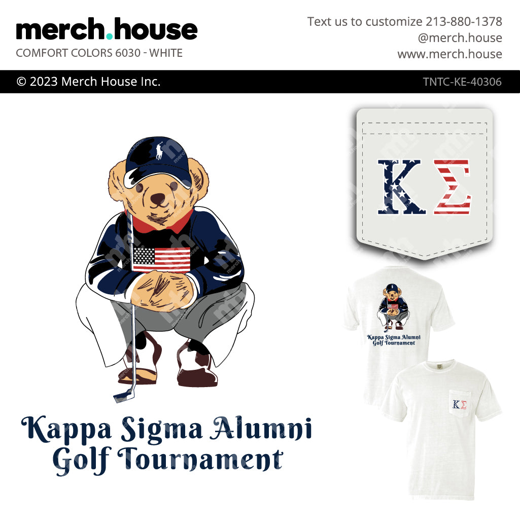 Kappa Sigma Retreat Golf Tourney Shirt