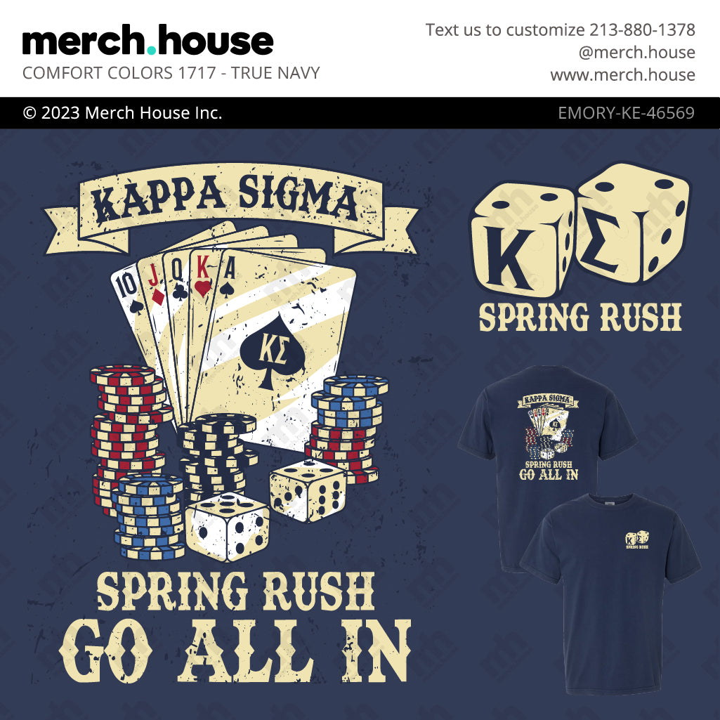 Kappa Sigma Rush Shirt All In