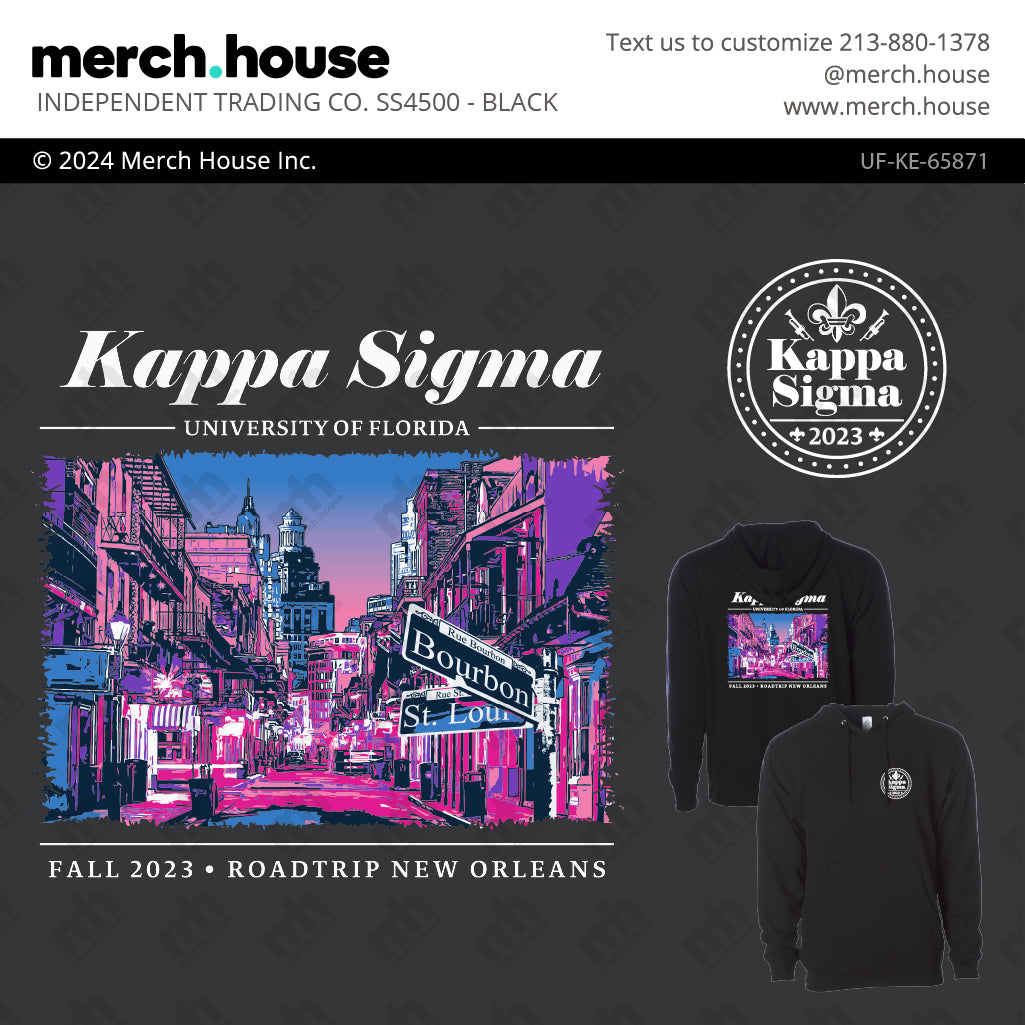 Kappa Sigma Rush Shirt Bourbon Street