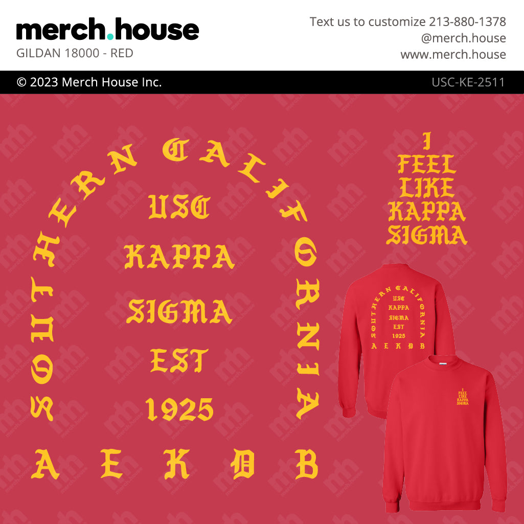 Kappa Sigma Rush Shirt Olde English