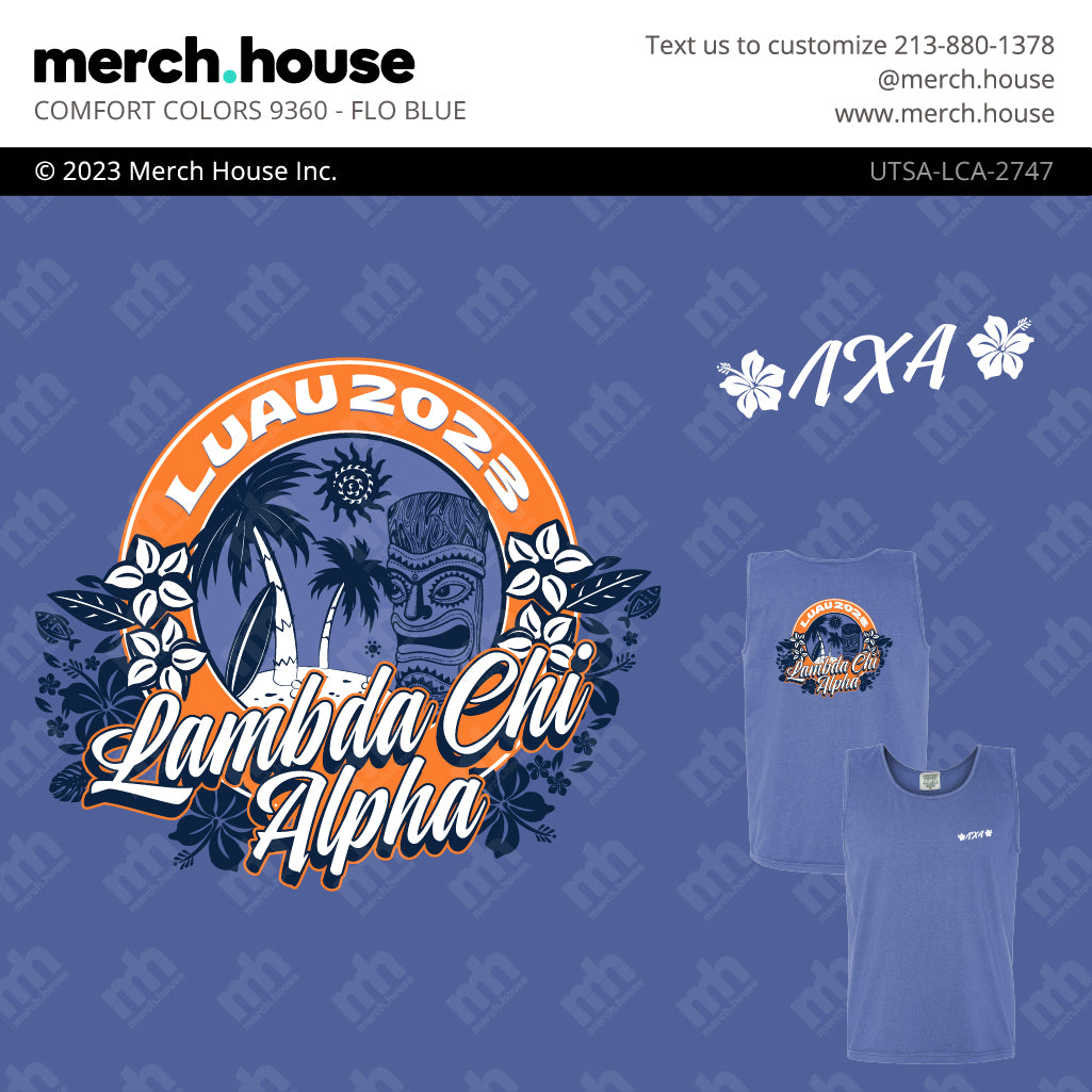 Lambda Chi Alpha Mixer Beach Luau Shirt