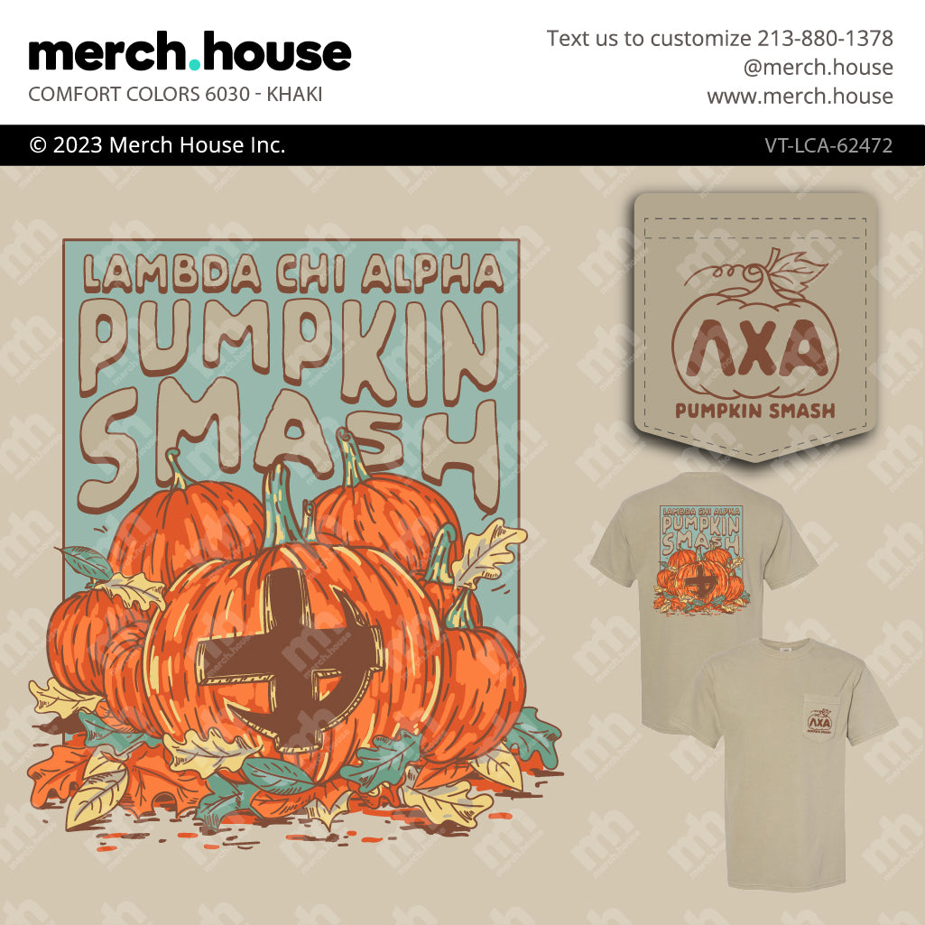 Lambda Chi Alpha Philanthropy Fall Pumpkin Patch Shirt