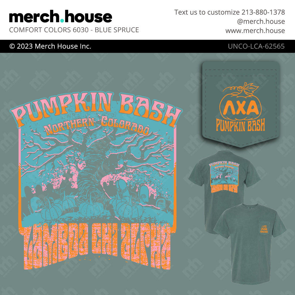 Lambda Chi Alpha Philanthropy Spooky Pumpkin Shirt
