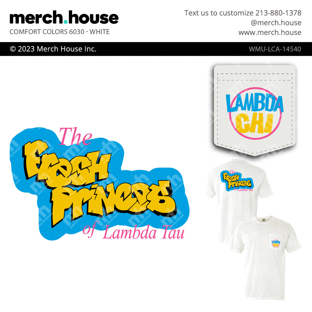 Lambda Chi Alpha PR Fresh Princes Shirt