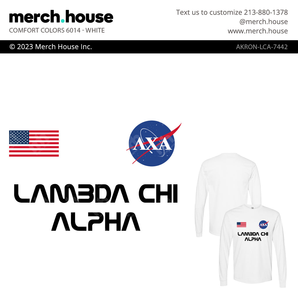 Lambda Chi Alpha PR NASA Shirt