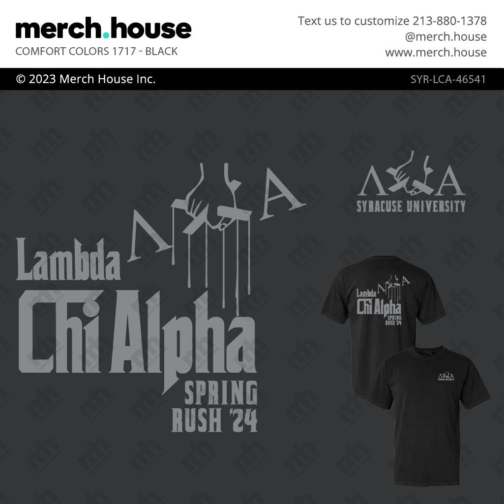 Lambda Chi Alpha Rush Shirt Godfather