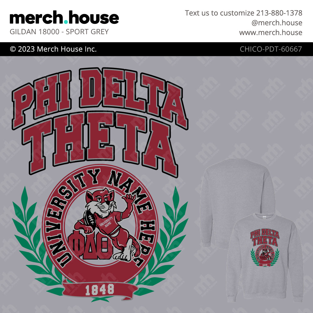 Phi Delta Theta Homecoming Mascot Shirt
