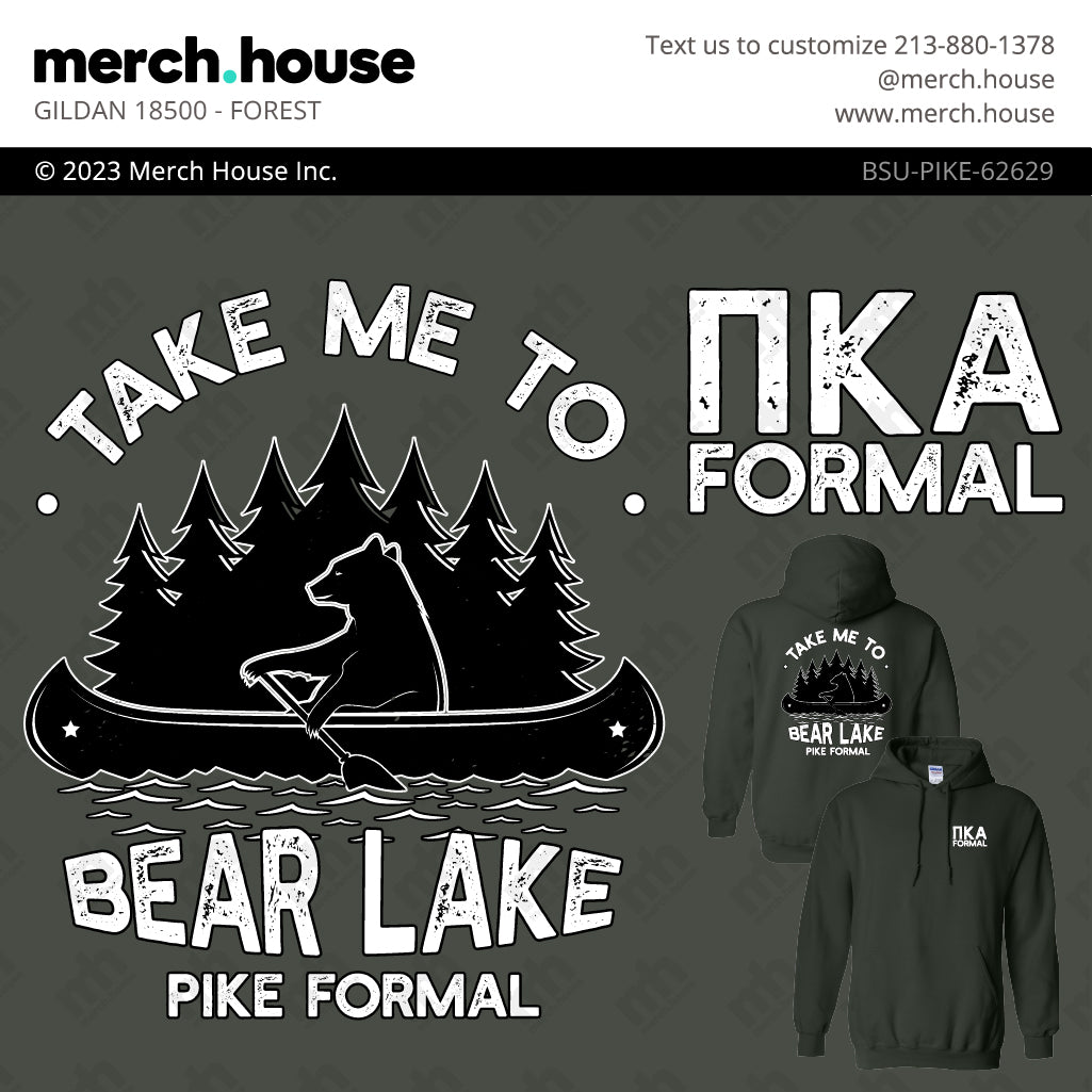 Pi Kappa Alpha Formal Bear Lake Shirt