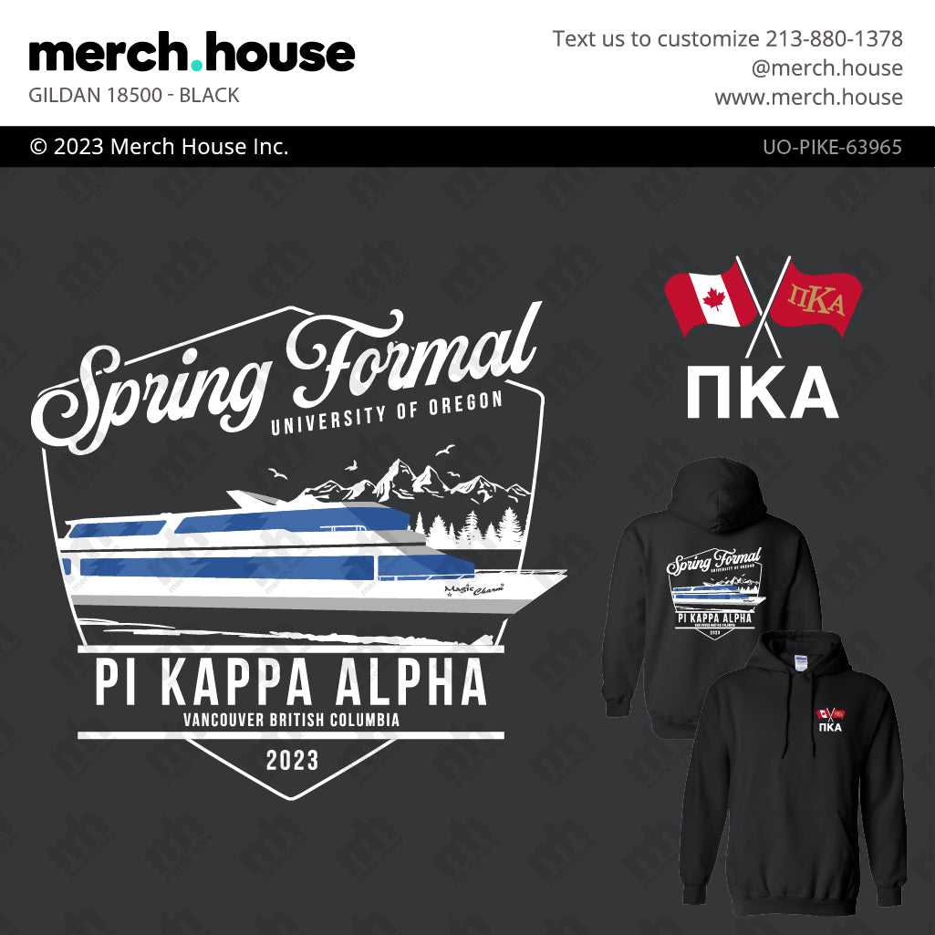 Pi Kappa Alpha Formal Magic Charm Yacht Shirt
