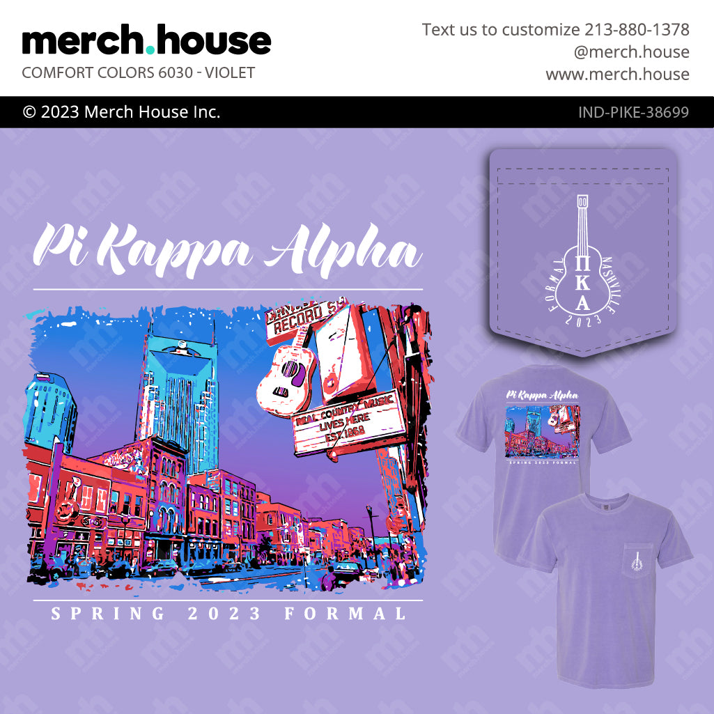 Pi Kappa Alpha Formal Nashville Gradient Shirt