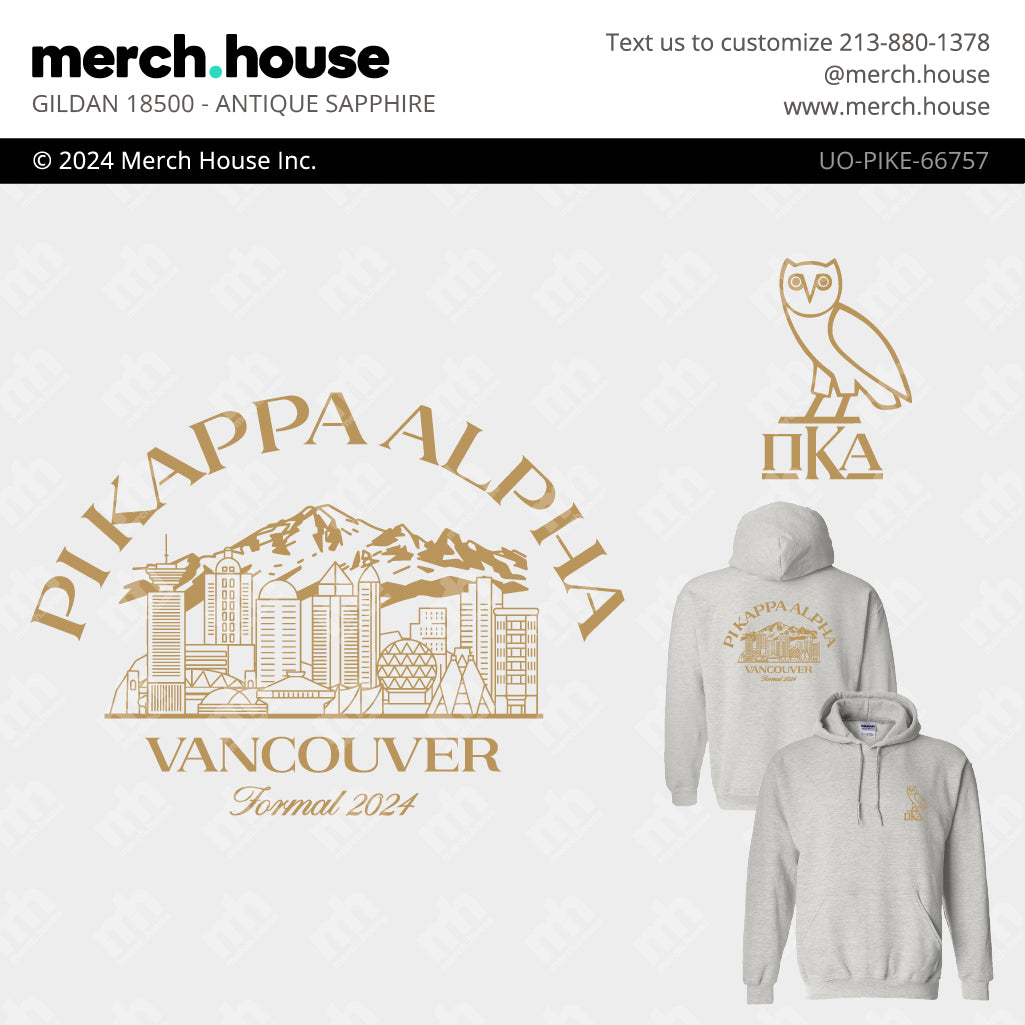 Pi Kappa Alpha Formal Vancouver Skyline Shirt