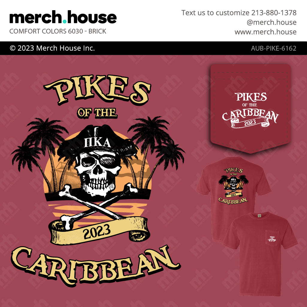 Pi Kappa Alpha Mixer Caribbean Pirates Shirt