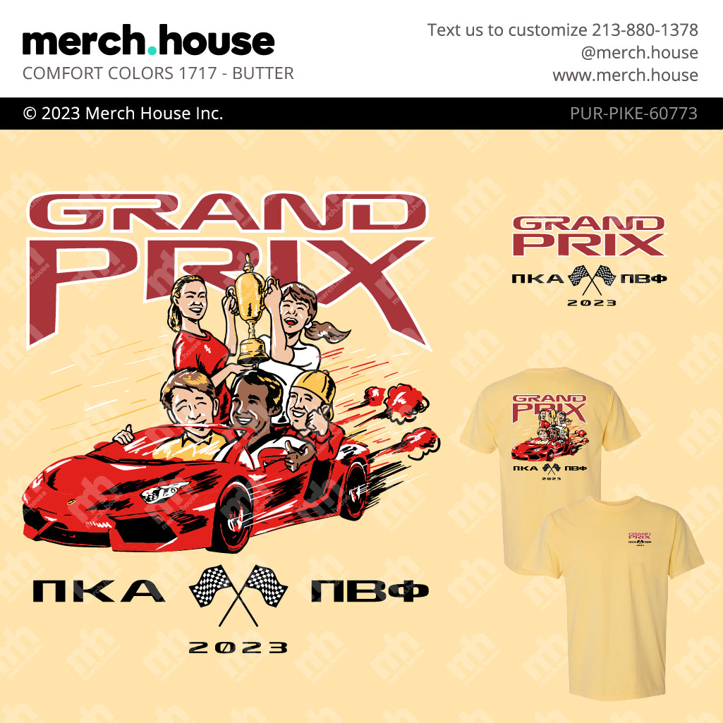Pi Kappa Alpha Philanthropy Grand Prix Shirt
