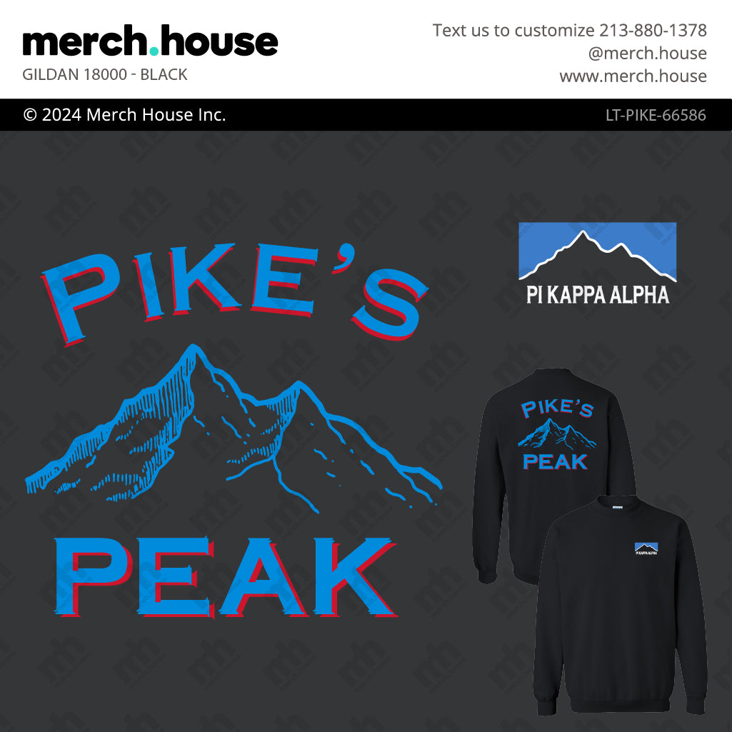 Pi Kappa Alpha Philanthropy Mountain Peak Sweater