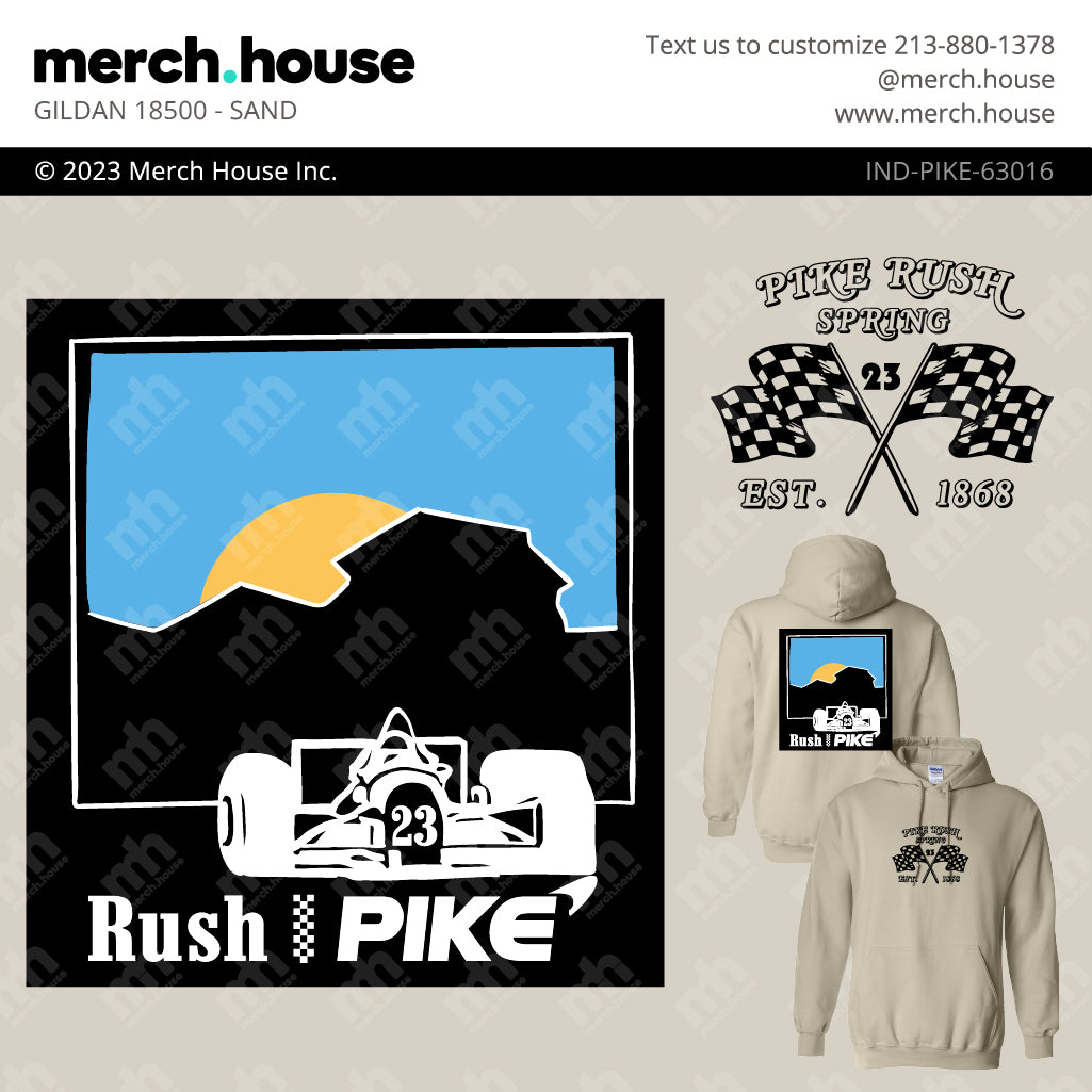Pi Kappa Alpha Rush Shirt F1 Motor