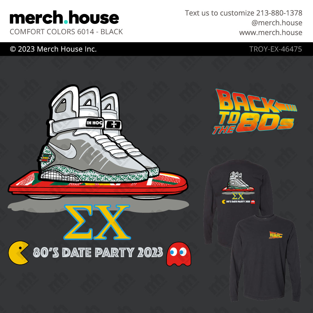Sigma Chi Date Party 80s Shirt
