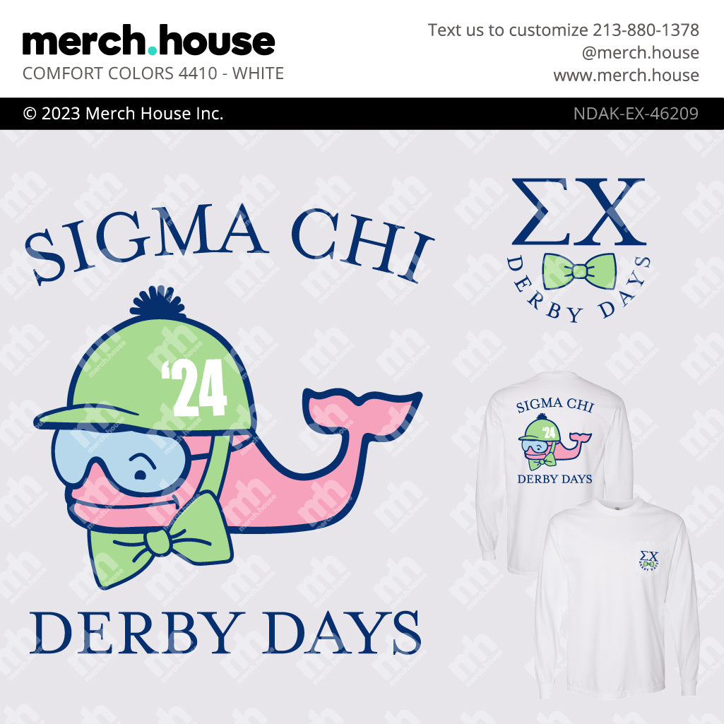 Sigma Chi Derby Days Bowtie Shirt