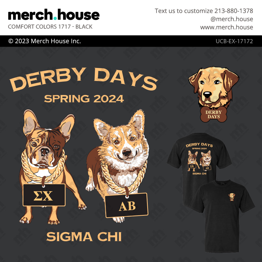 Sigma Chi Derby Days Doggies Shirt