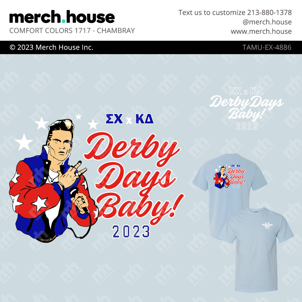 Sigma Chi Derby Days Elvis Shirt