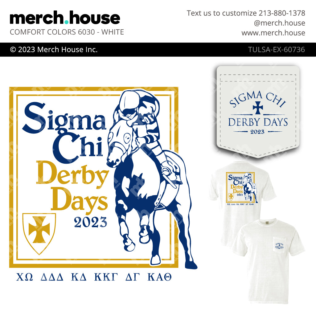 Sigma Chi Derby Days Picture Frame Shirt