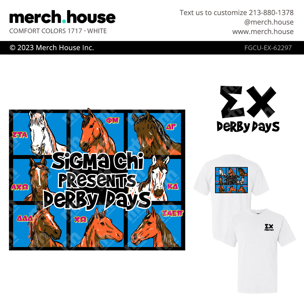 Sigma Chi Derby Days Seven Horses Shirt