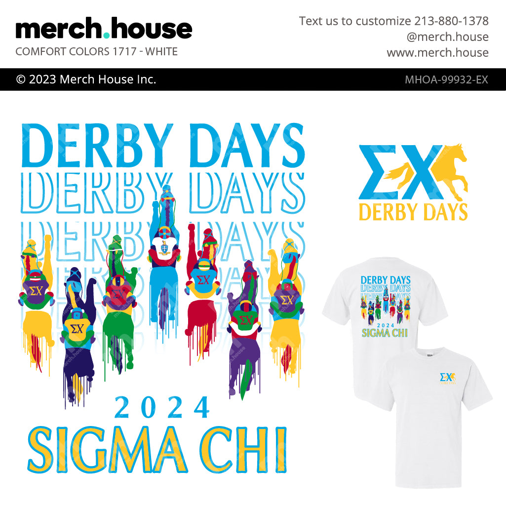 Sigma Chi Derby Days Top View Race Shirt