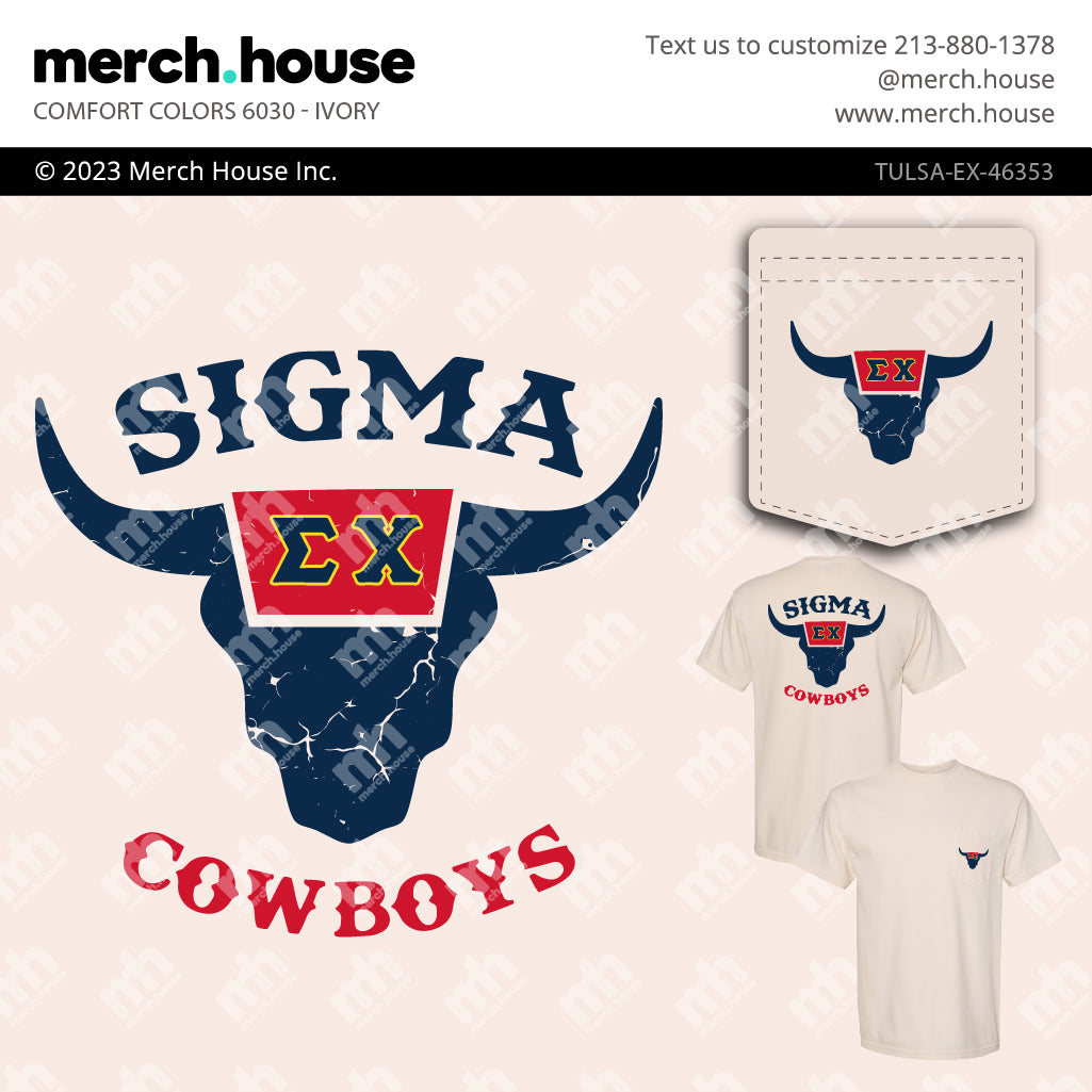 Sigma Chi Mixer Cowboys Shirt