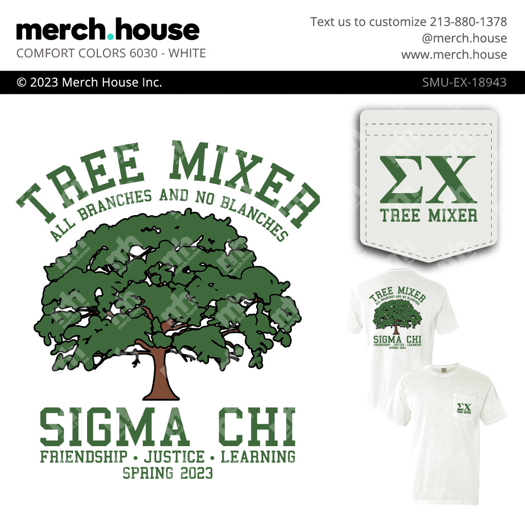 Sigma Chi Mixer Tree Shirt