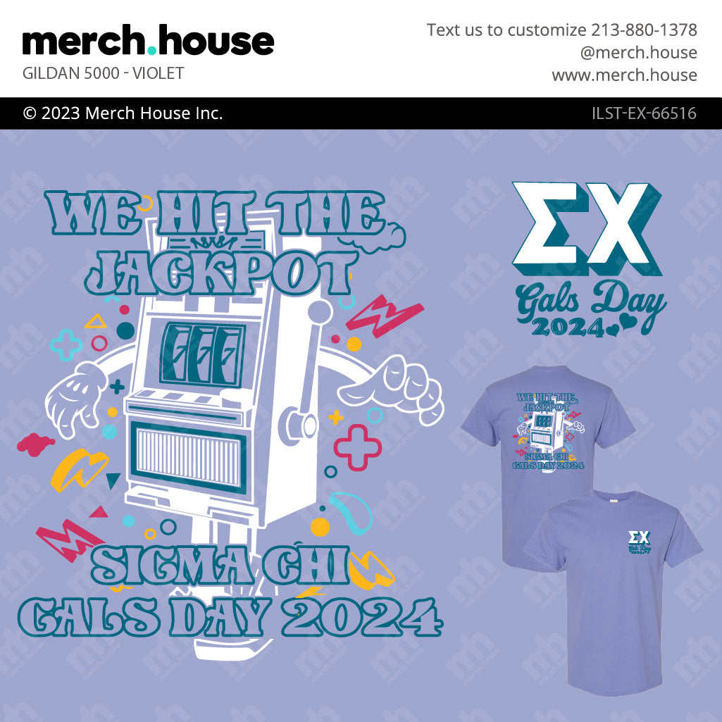 Sigma Chi Philanthropy Jackpot Shirt