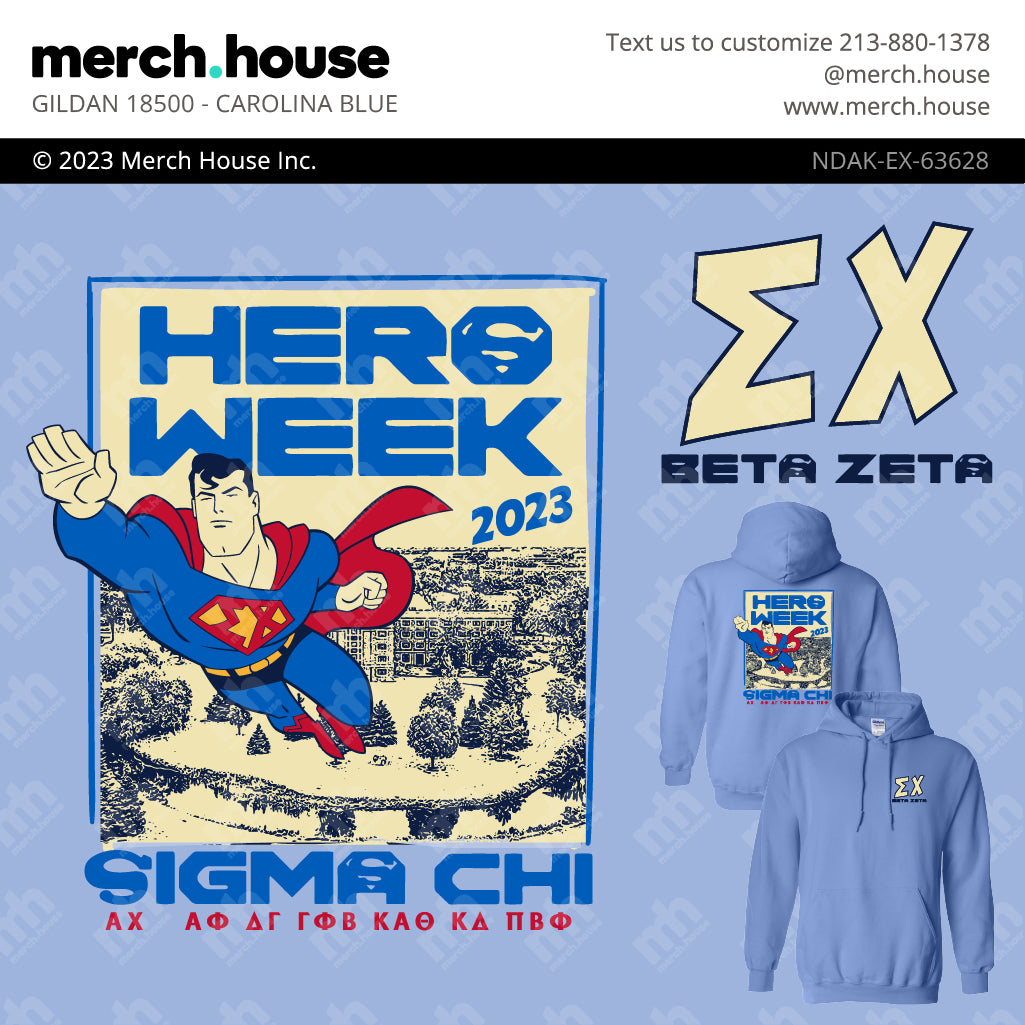 Sigma Chi Philanthropy Superman Shirt