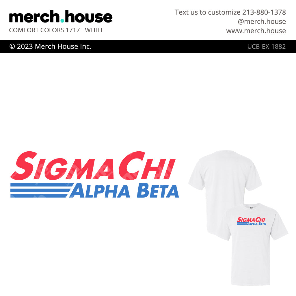 Sigma Chi PR Costco Shirt