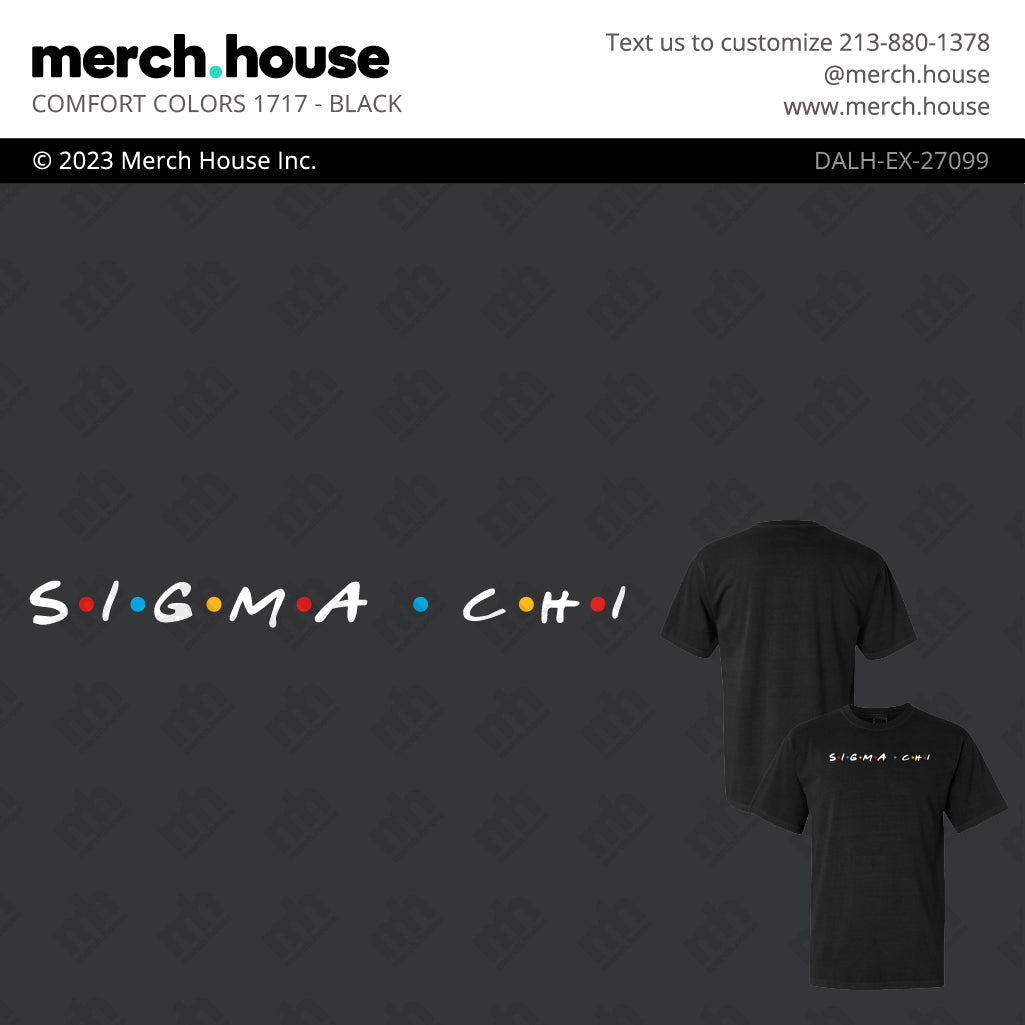 Sigma Chi PR Friends Shirt