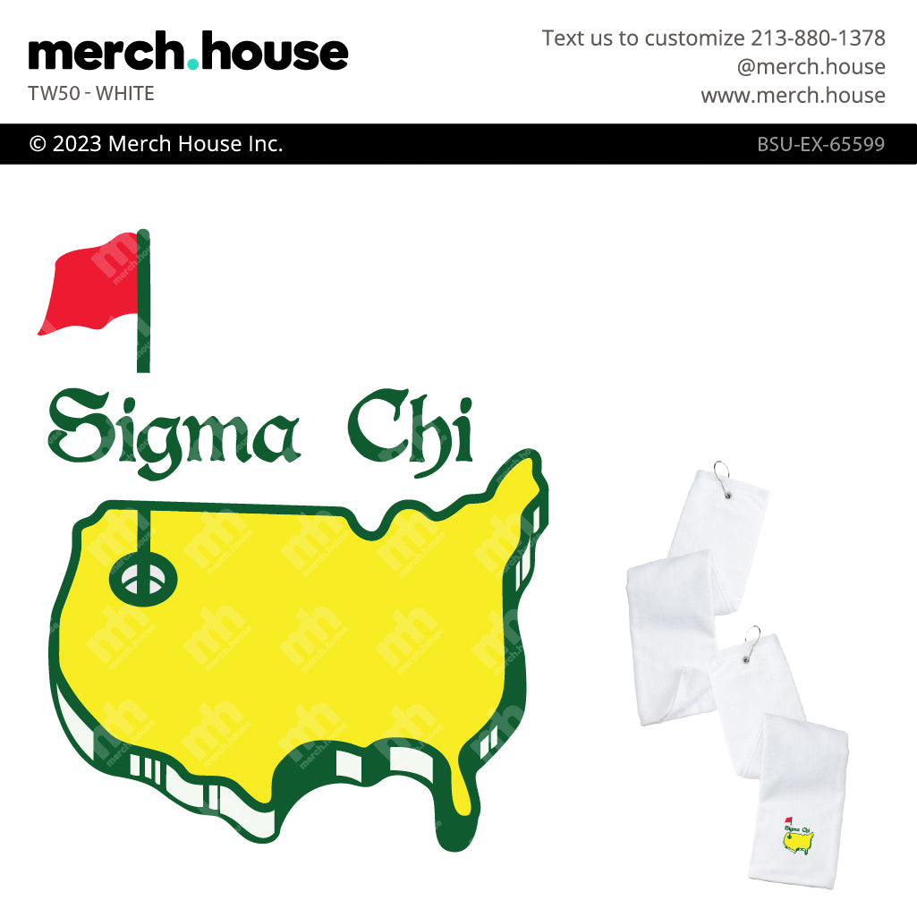 Sigma Chi PR Golf Towel Shirt