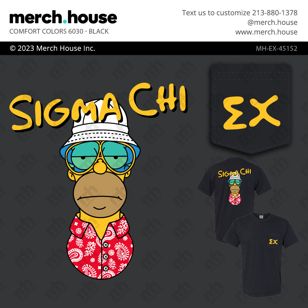 Sigma Chi PR Homer S Thompson Shirt