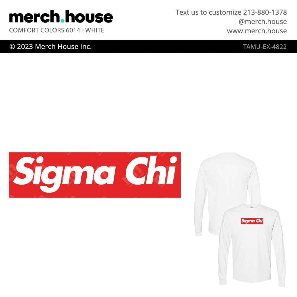 Sigma Chi PR Supreme Shirt