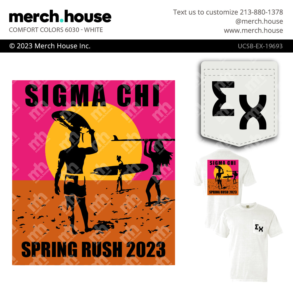 Sigma Chi Rush Shirt Endless Summer