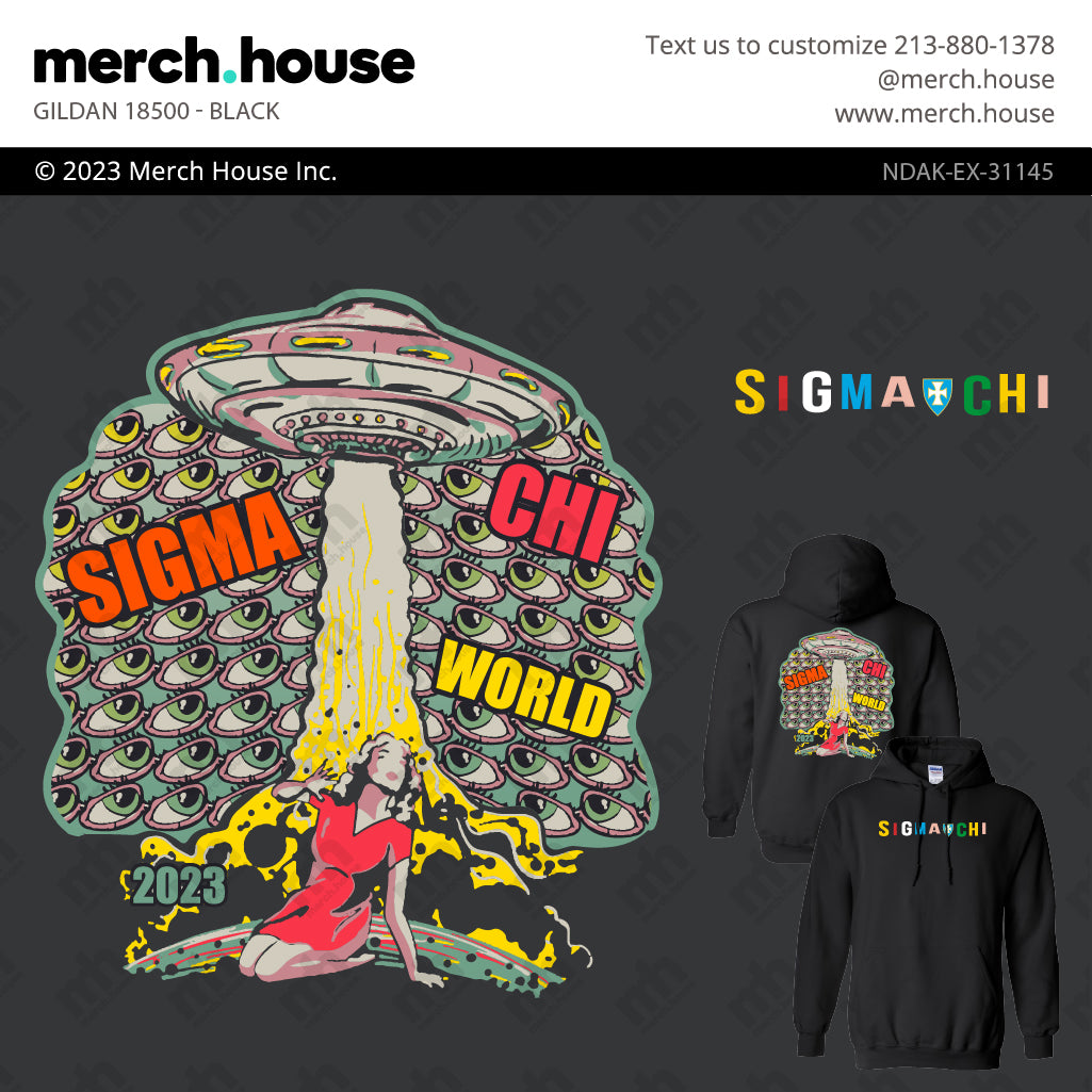Sigma Chi Rush Shirt UFO