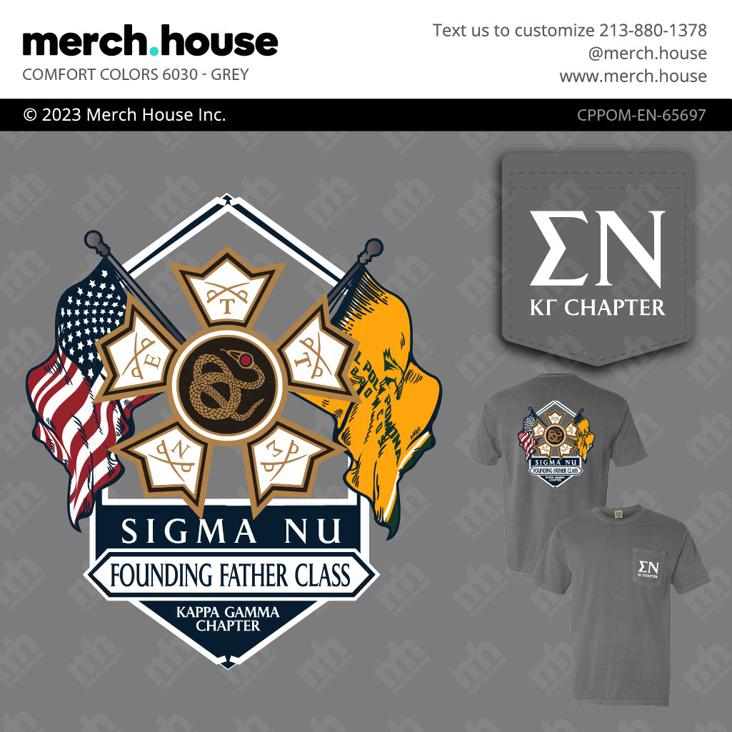 Sigma Nu PR Founding Father Shirt