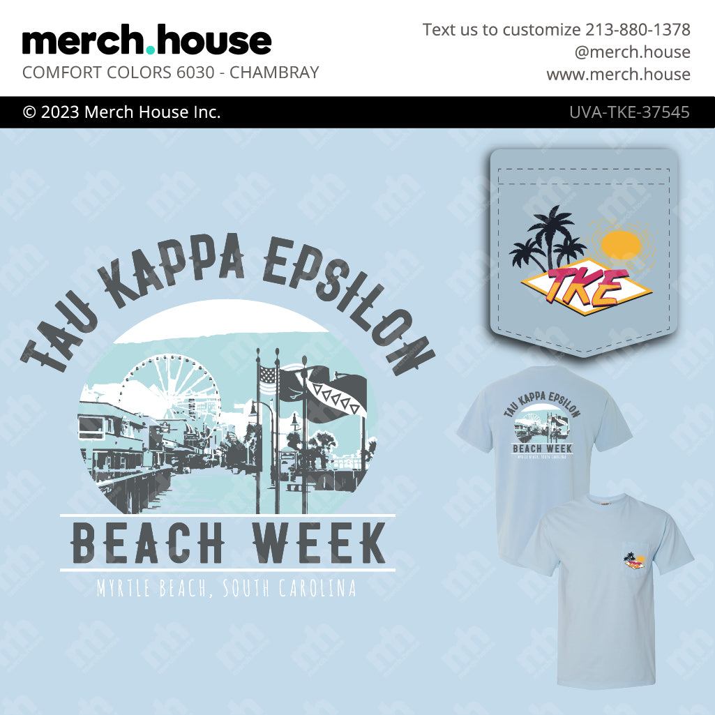 TKE Retreat Beach Week Shirt