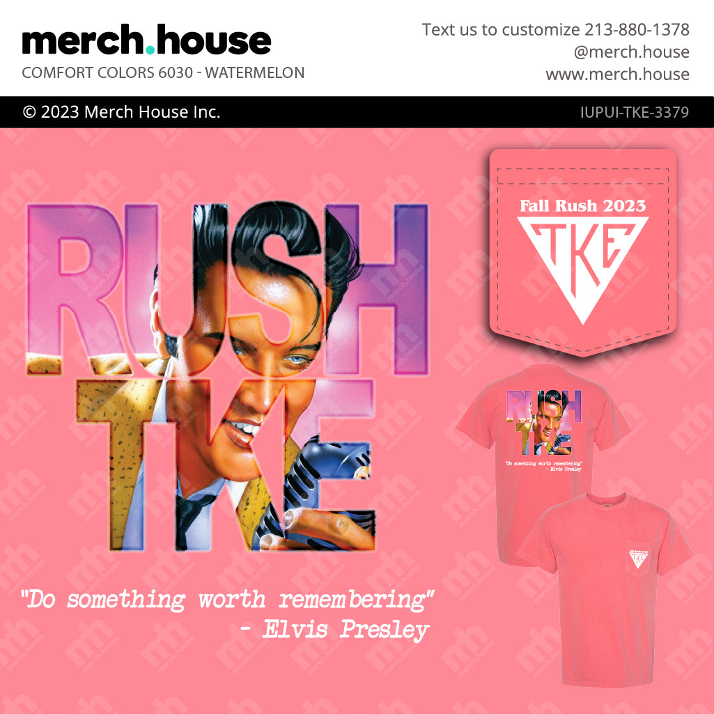 TKE Rush Shirt Elvis
