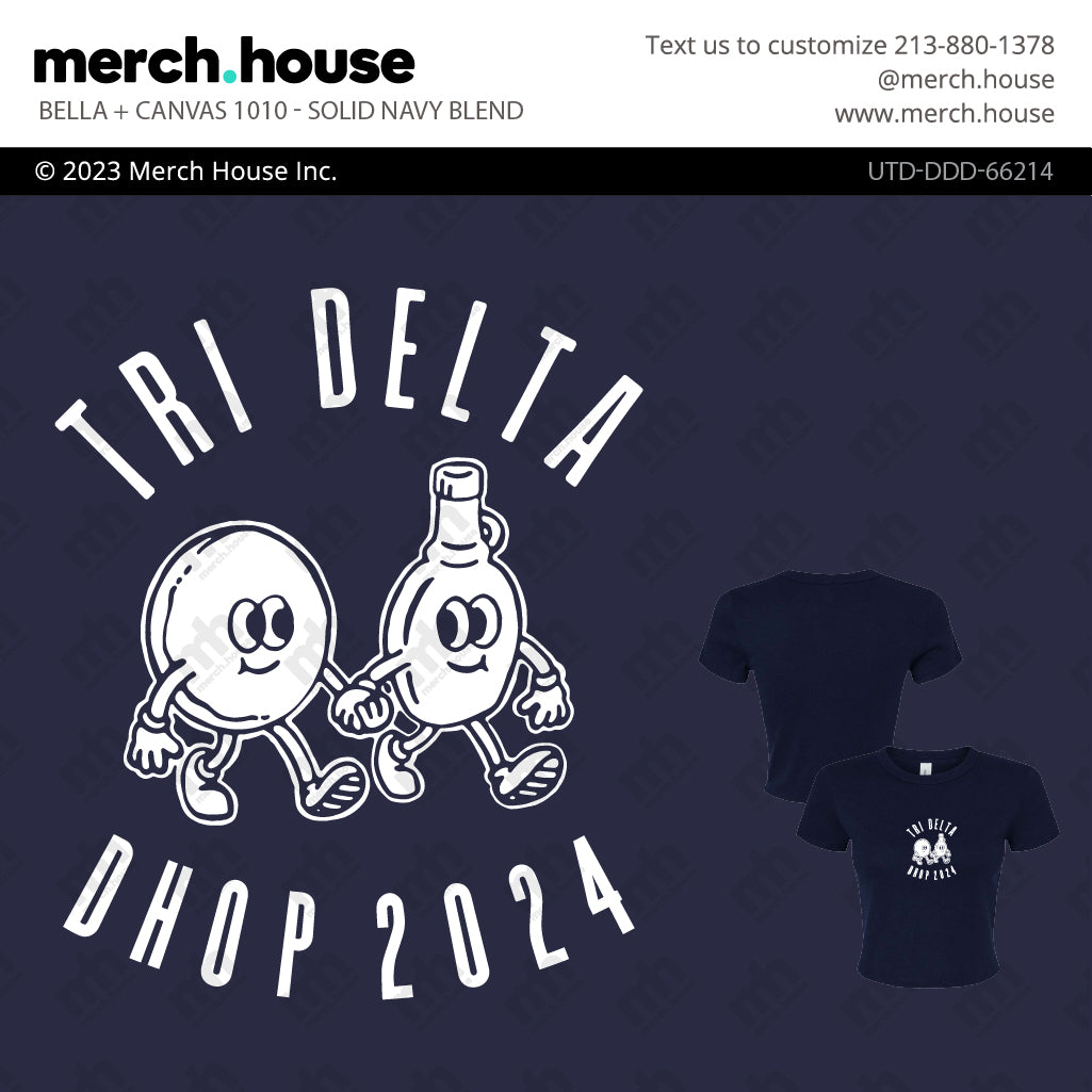 Tri Delta Philanthropy Pancake and Syrup Shirt