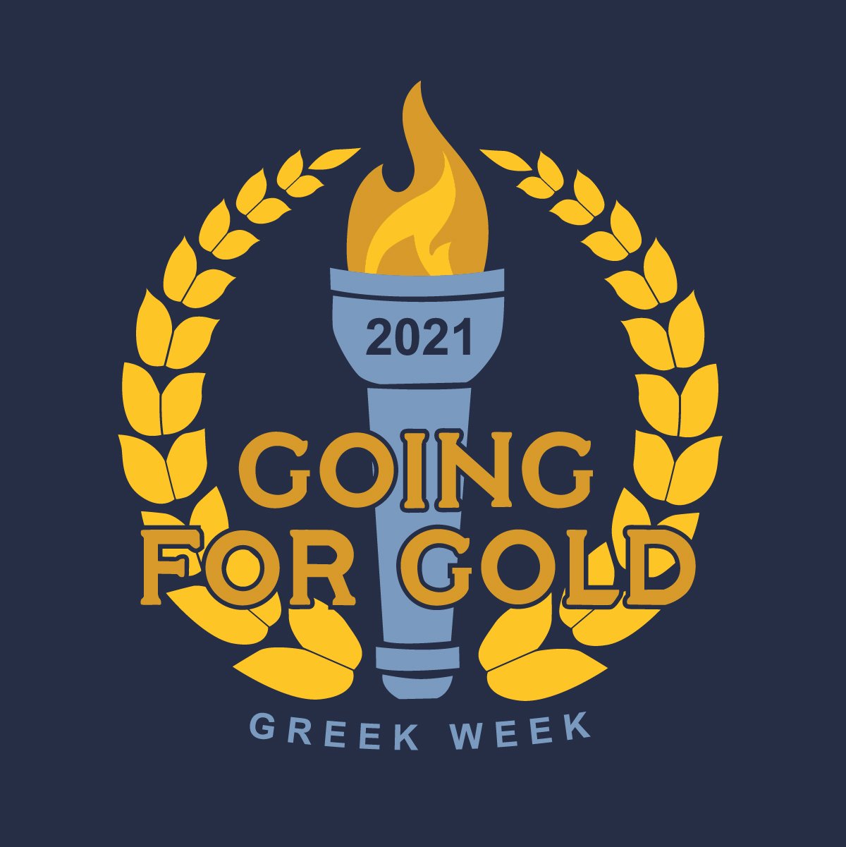 Gold Greek Week