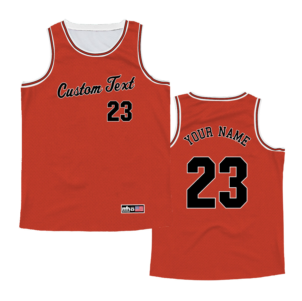 Chicago Red Basketball Jersey